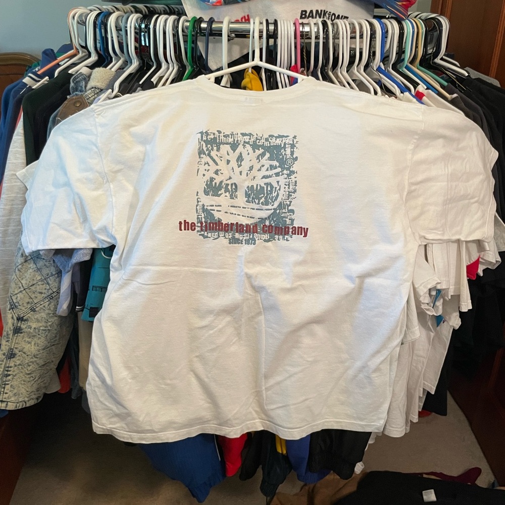 Vintage Made In USA The Timberland Company T-shirt 
Size 2XL